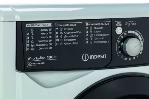 Стиральная машина INDESIT EWSD 51031 BK CIS в ДНР ЛНР фото 5