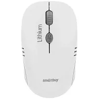 Мышь SMARTBUY SBM-344CAG-WG белый/серый в ДНР ЛНР