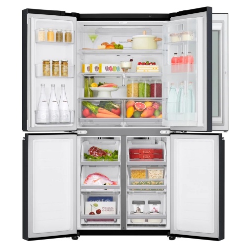 Холодильник Side-by-side LG GC Q22FTBKL черный фото 3