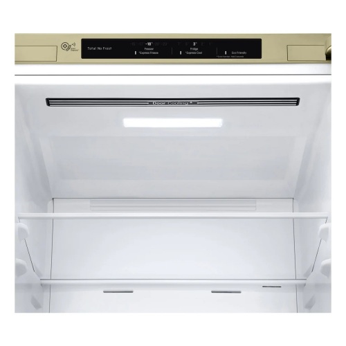 Холодильник LG GA-B459CECL бежевый фото 3