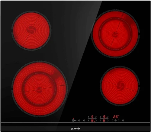 Варочная панель стеклокерамическая GORENJE ECT644BCSC черный в ДНР ЛНР фото 2
