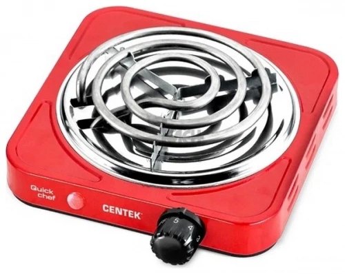 Плита настольная электрическая Centek CT-1508 Red фото 2