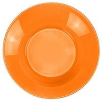 Тарелка ОРАНЖ ВИЛЛАЖ 220 мм (глубокая (10335SLBD15) оранжевого цвета