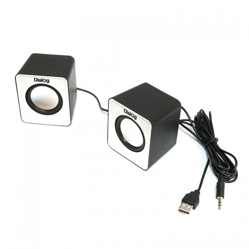 Акустика DIALOG AC-02UP USB Black-White в ДНР ЛНР фото 7