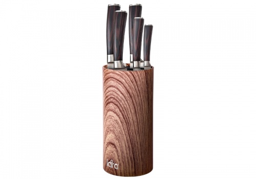 Подставка для ножей LARA LR05-103 Wood