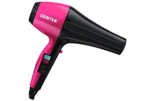 Фен Centek CT-2225 Professional черный-красный