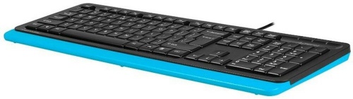 Клавиатура A4Tech Fstyler FK10 черный/синий фото 2
