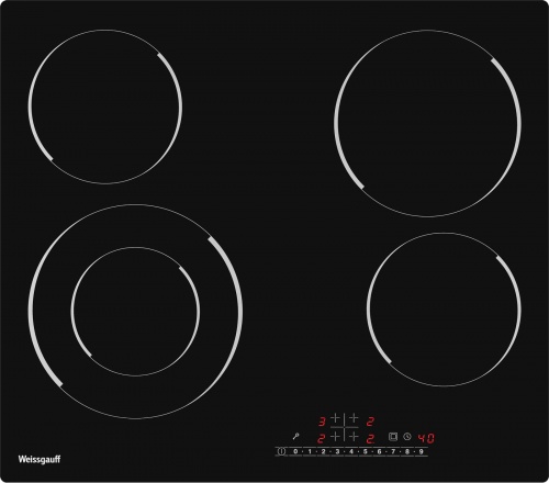 Варочная панель электрическая стеклокерамика WEISSGAUFF HV 641 BS в ДНР ЛНР