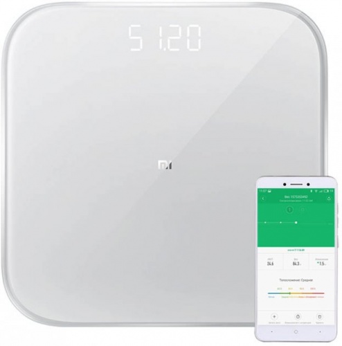 Весы напольные XIAOMI Mi Smart Scale 2 (White) <NUN4056GL> фото 2