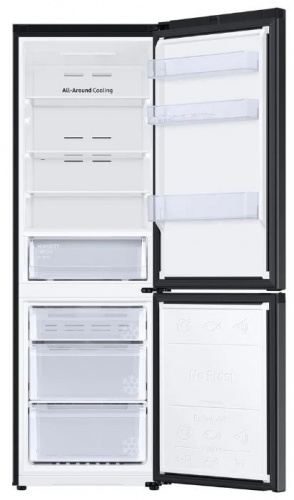 Холодильник Samsung RB34T670FBN черный фото 2