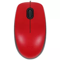 Мышь Logitech M110 Silent USB Red
