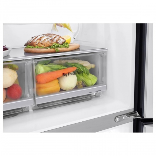Холодильник Side-by-side LG GC Q22FTBKL черный фото 6
