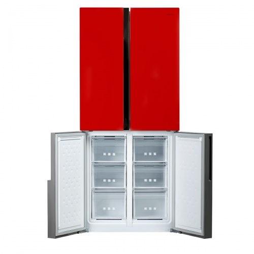 Холодильник Centek CT-1750 NF Red INVERTER фото 4