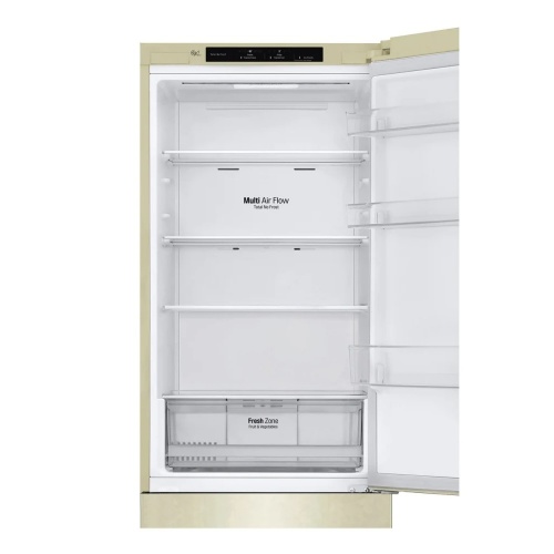Холодильник LG GA-B459CECL бежевый фото 4