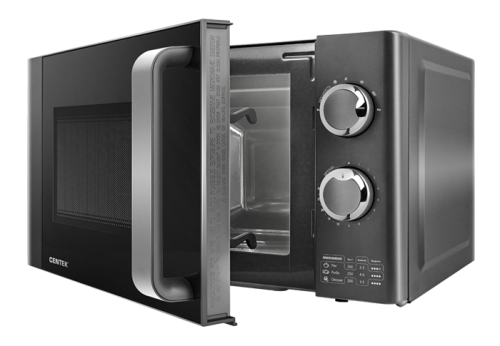 Микроволновая печь Соло Centek CT-1583 серый фото 2