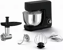 Кухонная машина MOULINEX QA151810 черный/серебристый