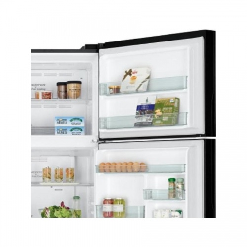 Холодильник HITACHI R-V 662 PU7 BBK черный фото 3