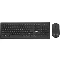 Клавиатура +мышь ACER OKR120 Wireless черный