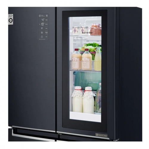 Холодильник Side-by-side LG GC Q22FTBKL черный фото 4