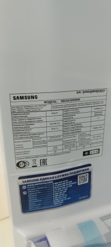 Холодильник Samsung RB33A32N0WW WHITE фото 2